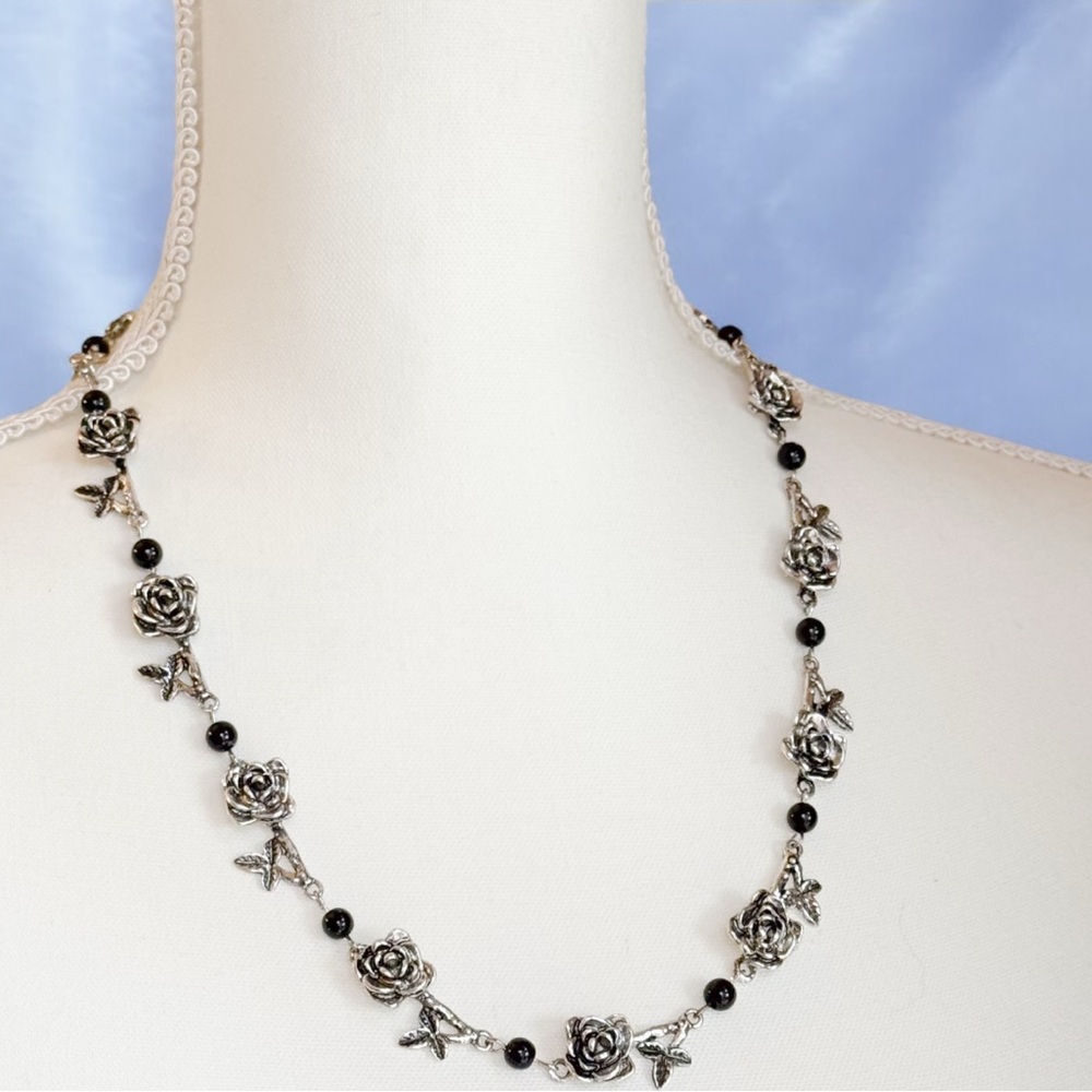 Eternal Rose Necklace Urban Outfitters